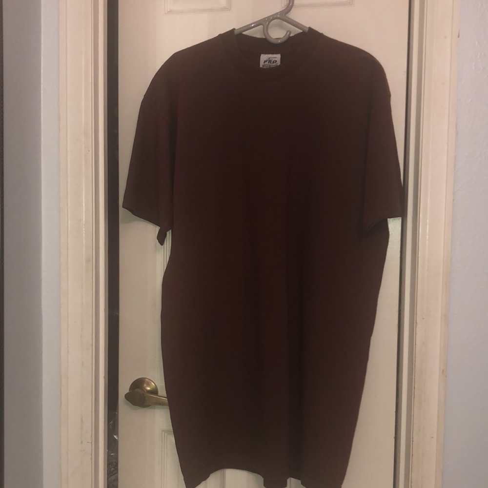 Pro 5 Super Heavy Brown T-Shirt - NWOT